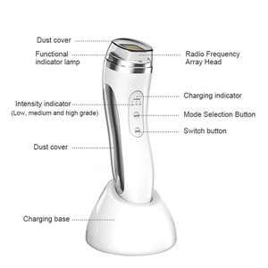 Masajeador Facial Portátil Recargable por USB, Dispositivo de Belleza con Microcorriente y Vibración para Reafirmar <span class=keywords><strong>la</strong></span> Piel con Matriz de Puntos, para Cuidado Facial - Product Image 3
