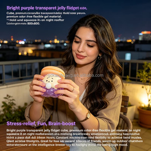 Mainan Kantor Portabel Kotak Misteri <span class=keywords><strong>Burger</strong></span> Gelembung Macaron Kartun Hadiah Squishy Vent Squishy Kulit Lembut untuk Anak-anak Dewasa Relaksasi Sehari-hari - Product Image 1