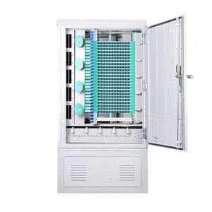 Street Optic Cross Connect Cabinet Boîte de transfert de câble <span class=keywords><strong>optique</strong></span> à 576 cœurs Boîte extérieure au sol Télécommunications SMC Box - Product Image 4