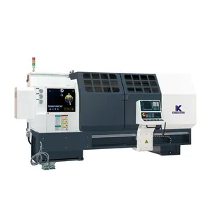 Machine de tournage CNC, tour de banc incliné entièrement automatique, lit incliné en métal chinois Horizontal CNC 500mm 30 45 degrés mexique