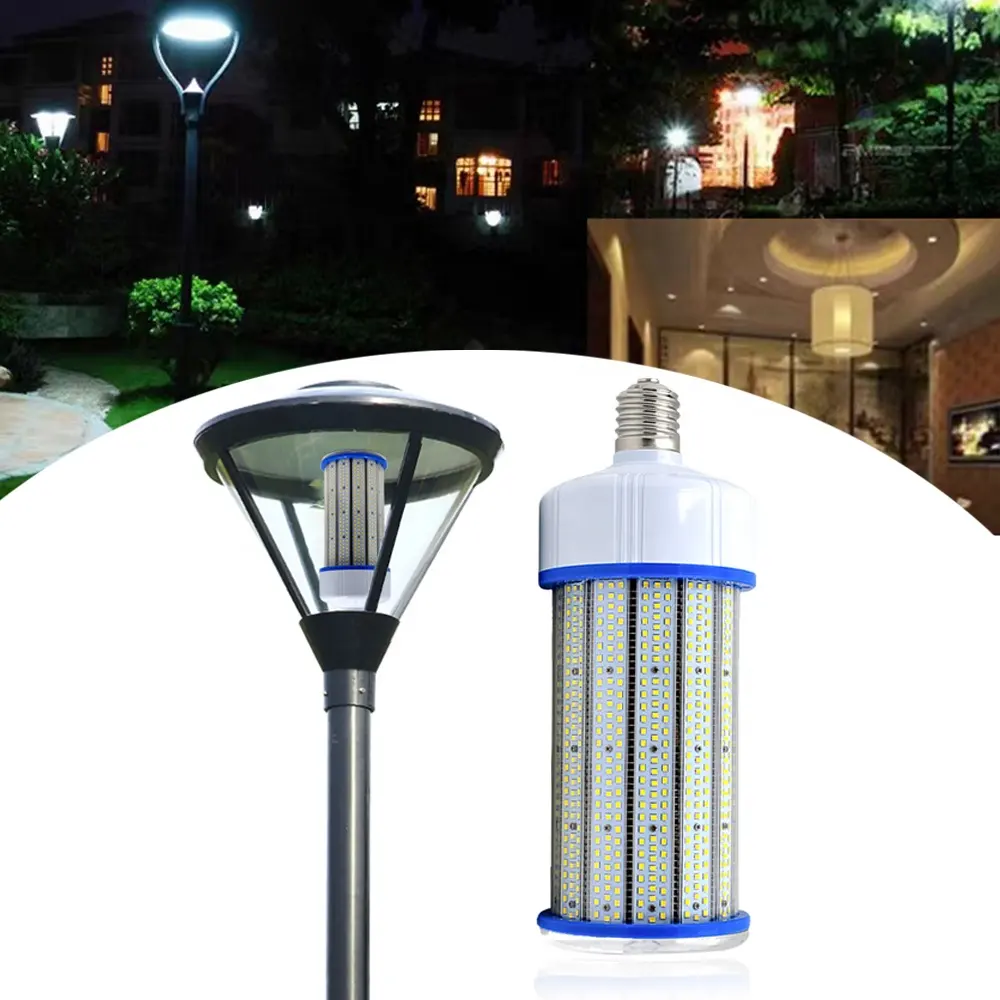 Đèn Đường Bóng Đèn Thay Thế Đèn Trang Bị Bắp Ngô LED 100W Đèn Đường Chống Nước IP65 Đèn Ngoài Trời Trong Nhà E40 E27