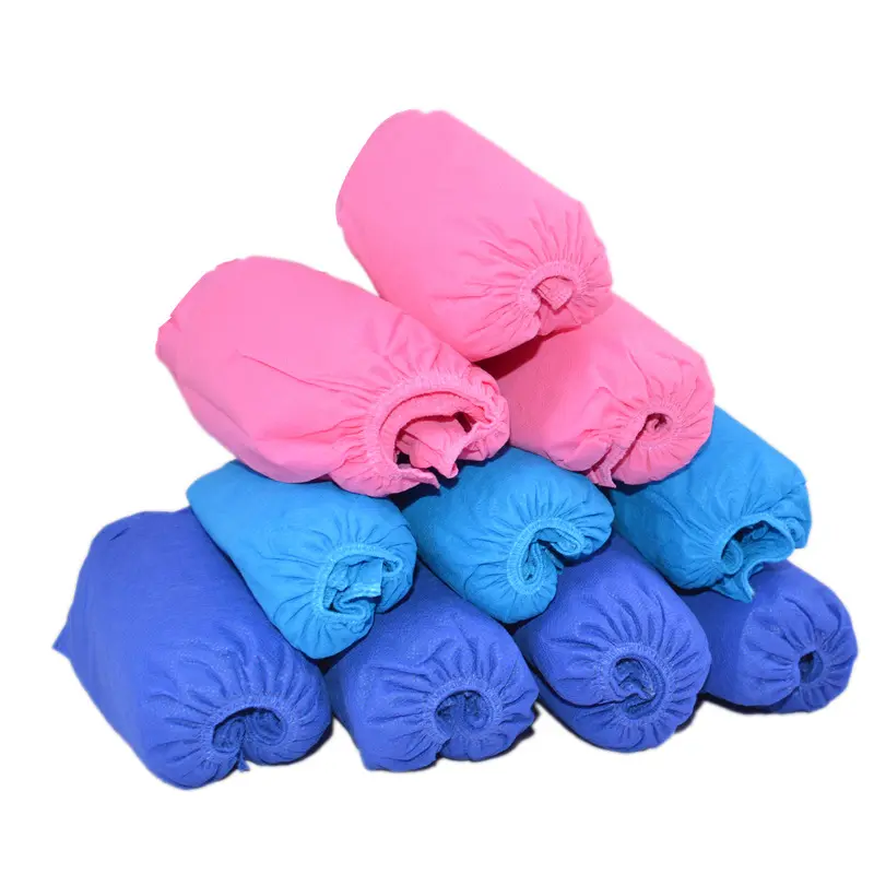 Disposable non -woven shoe covers Waterproof and non-slip disposable hospital shoe covers for medical purposes