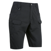 Shorts cargo tactiques IX7 pour homme, 100% polyester, imperméables, pour le cyclisme, le travail et les activités de plein air, été
