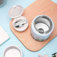 Bouteille isotherme en acier inoxydable sans BPA, écologique, avec couvercle à rabat, design de style chinois, pour la fraîcheur et les voyages, impression personnalisée