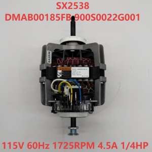Motor de <span class=keywords><strong>Secadora</strong></span> <span class=keywords><strong>Mabe</strong></span> SX2538 DMAB00185FB 900S0022G001 115V 60Hz 1725RPM 4.5A 1/4HP - Product Image 1