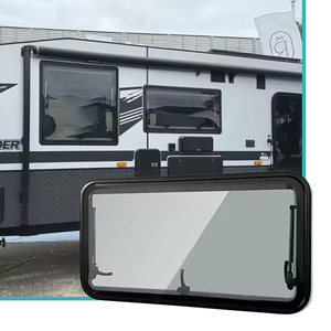 JDA, venta al por mayor, toldo de esquina redonda estilo RV, ventana lateral con marco interior personalizado para caravana, remolque, RV, vehículo, Coche - Product Image 4