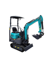 1.2 Ton Excavator Mini Multifungsi Sunblaze Hidrolik Penuh Hemat Energi Konsumsi Bahan Bakar Rendah Garansi 1 Tahun CE