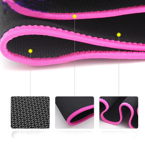 Sabuk peramping perut Neoprene, sabuk pelatih pembentuk perut cerah, sabuk pelatih pinggang hitam keringat untuk wanita - Product Image 4