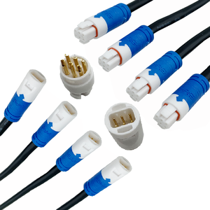 Connecteur Électronique Étanche IP67 Mini M6 6 Broches Personnalisé pour Câble d'Assemblage, Fabrication Chinoise - Product Image 1