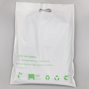 Direct Selling Recyclable Flat Mouth Grocery Shopping Plastic Bag For Clothes Packaging