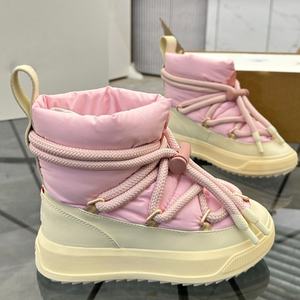 Bottes de ski unisexes de haute qualité pour l'hiver, le printemps et l'automne, imperméables, respirantes, avec cordon de serrage, lacets, semelle antidérapante, chaudes - Product Image 1