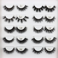 Cils en fibre végétale de nouvelle génération Heart Girl, cils 3D en faux vison, 8-15 mm, boîte d'emballage personnalisée pour cils, OEM