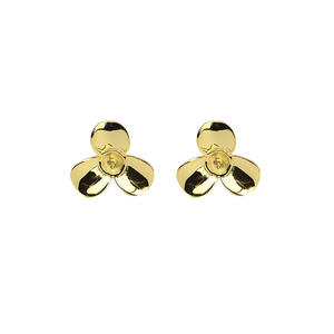 Boucles d'oreilles en argent S925 pour femmes, 5-8 mm, boucles d'oreilles à clous en perles de cheveux de fœt, avec accessoires faits à la main, plateau vide pour bijoux 5042 - Product Image 5