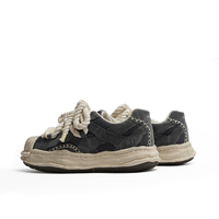 Baskets de créateur à bout coquille et semelle effet fondu, à semelle épaisse rehaussante, en daim respirant, unisexe, chaussures de sport décontractées