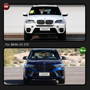 TYPY Original Precio al por mayor Auto bodykit para <span class=keywords><strong>BMW</strong></span> X5 <span class=keywords><strong>E70</strong></span> actualización a <span class=keywords><strong>BMW</strong></span> G05 <span class=keywords><strong>X5M</strong></span> 2008-2013 BODYKIT - Product Image 5
