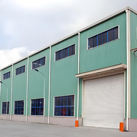 Bâtiment d'entrepôt en acier haute résistance pour le stockage d'équipements minières avec conception d'ingénierie personnalisée et installation rapide