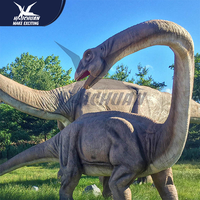 Dinosaure T-Rex animatronique réaliste grandeur nature pour parc à thème jurassique