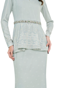 SIPO EID 2023 último Baju Kurung mujeres vestido musulmán al por mayor de talla grande Baju Kurung diseño de moda étnica ropa islámica - Product Image 4