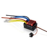 Hobbywing QuicRun WP-880 ESC brossé double moteur 2x80A étanche IP67 2-4S LiPo NiMH pour voiture RC 1/8 1/10, bateau RC, pièces DIY