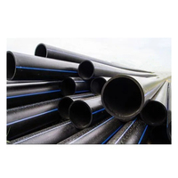 Tuyau Hdpe en polyéthylène haute densité pour PN6-20 d'alimentation en eau DN16mm 180mm 355mm 630mm PE100