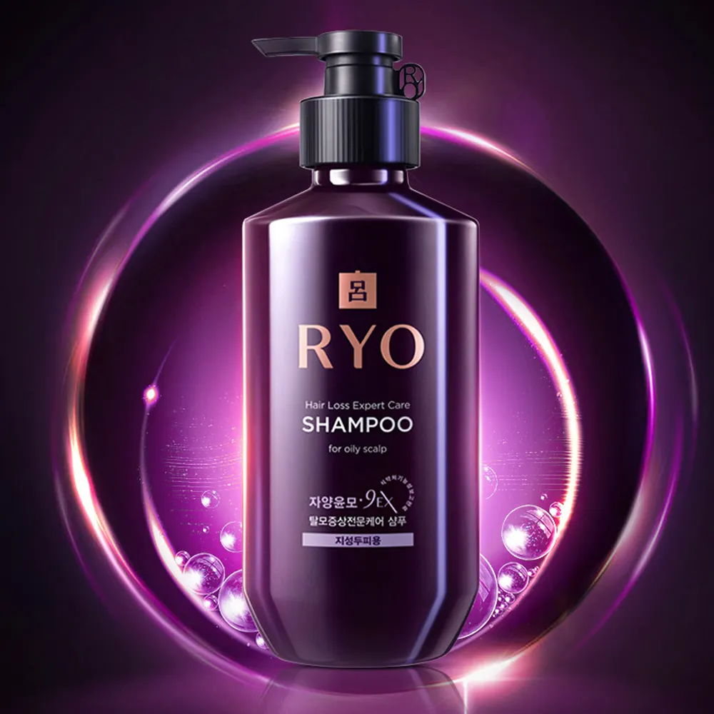Shampooing RYO jangyunmo à l'huile pour cheveux, [Ryo], soin capillaire, maintien de la couleur des cheveux, 2021 ml, 400