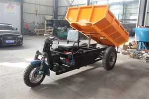 Jinwang Electric Dump Truck Battery Operated Mini Truck Dumper 3 Wheels Electric Tricycle