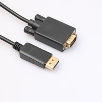 Câble DP vers VGA Mâle-Mâle 1,8m 1080P pour Ordinateur Portable, Téléviseur HD, Projecteur, Moniteur - Vente en Gros à Prix Abordable