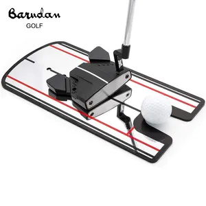 High Quality Putting Mirror Practice Putting Alignment Aid Customized Logo Golf Putter Mirror Golf Putting Alignment Mirror