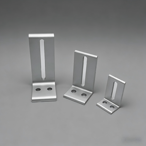Profilés en alliage d'aluminium Xiangyi, codes d'angle de connexion, pièces de fixation à angle droit extrudées, angle en aluminium réglable inégal - Product Image 1