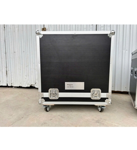 Heavy Duty Musical Instrument Flight Case with 4 Wheels and Large Handles Sturdy Plywood <b>Storage</b> <b>Box</b> for Mixer and Audio Gear - Product Image 1