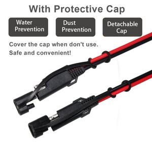 ปลั๊กเสียบ12 V สำหรับรถยน<span class=keywords><strong>ต</strong></span>์,<span class=keywords><strong>สาย</strong></span>ไฟ<span class=keywords><strong>ต</strong></span>่อพ่วงช่องเสียบ SAE ไปยังสายจัมเปอร์ SAE - Product Image 3