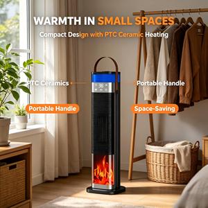 Ventilateur de table portable haute vitesse, petit ventilateur chauffant, cadeau idéal, best-seller - Product Image 2