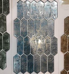 Nouvelle technologie de haute qualité mosaïque de <span class=keywords><strong>verre</strong></span>, fusion à haute température de frittage et la coloration, lustre métallique mosaïque de <span class=keywords><strong>verre</strong></span> industriel - Product Image 3