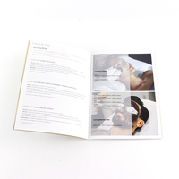 Fabricant de services d'impression personnalisés Marketing des produits Fabricant de livrets de reliure au point de selle de taille A5 A6 avec page transparente