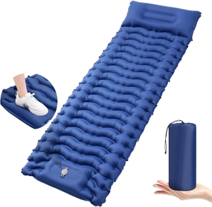 Matelas pneumatique auto-gonflant léger avec oreiller intégré, logo personnalisé, pliable, pour pique-nique, <span class=keywords><strong>camping</strong></span>, randonnée, pour <span class=keywords><strong>2</strong></span> <span class=keywords><strong>personnes</strong></span> - Product Image 4