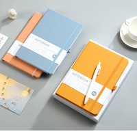 Carnet personnalisé avec logo, couverture rigide en PU, impression personnalisée, formats A4, A5, A6, 100 feuilles