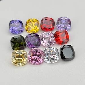 HQ Đá Quý 5A Chất Lượng 4x4-12x12mm Ngô Châu Tanzanite Màu Xanh Lá Cây Trắng CZ Đệm Cắt Màu Cubic <span class=keywords><strong>Zirconia</strong></span> Đá Quý - Product Image 5