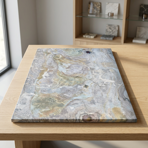 Panneau en pierre d'ardoise 100% naturelle de qualité supérieure, surface polie écologique, design moderne, garantie de plus de 5 ans, origine Rajasthan - Product Image 2