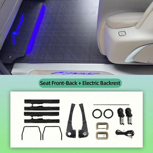 Kit de Conversión de Asientos Deportivos Premium para Buick GL8 <span class=keywords><strong>Lu</strong></span> Shang, Fila Central con Rotación de 360° y Ajuste Delantero/Trasero, Fila Trasera Completamente Plegable - Product Image 3