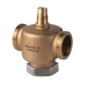 Siemens Control Valve VVG44.40-25 For Water Voltage Regulation 230V AC 0-10 <b>Bar</b> Operating Pressure - Product Image 1