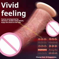 Vente flash - Vibromasseur multi-vitesses à faible bruit, design discret, rechargeable, pour usage domestique, jouet pour adultes, imitant l'organe masculin, vibromasseur naturel
