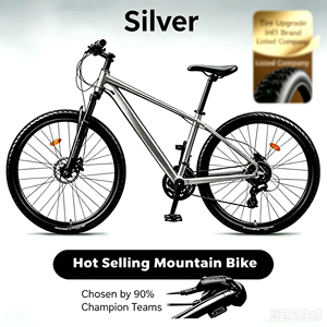 Vélo de montagne tout-terrain en aluminium de haute qualité OEM, frein à disque, 24/<span class=keywords><strong>26</strong></span>/27,5 <span class=keywords><strong>pouces</strong></span>, 24/27 vitesses, léger et confortable - Product Image 5