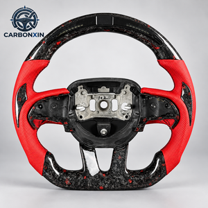 Volante Deportivo de Fibra de Carbono Forjado para Dodge Charger GT Challenger Durango SRT Scatpack 2019 2018 2021 - Product Image 2