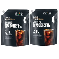 Café instantané noir américain Livetime coréen de qualité supérieure, en vrac, pour le bureau et la maison, sachets de café prêts à boire