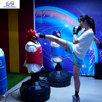 Machines d'arcade de boxe intérieures Sqarcade avec projection d'entraînement, jeux interactifs de boxe en réalité augmentée, simulateur de boxe, équipement de jeu à louer