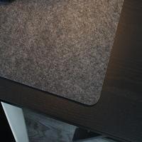 Tapis de bureau antidérapant en feutre de laine doux et durable, sur mesure, couleurs variées, pour ordinateur, clavier et souris, grande taille