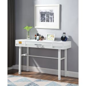 Escritorio de tocador de baño con acabado blanco DB Cargo - Product Image 1