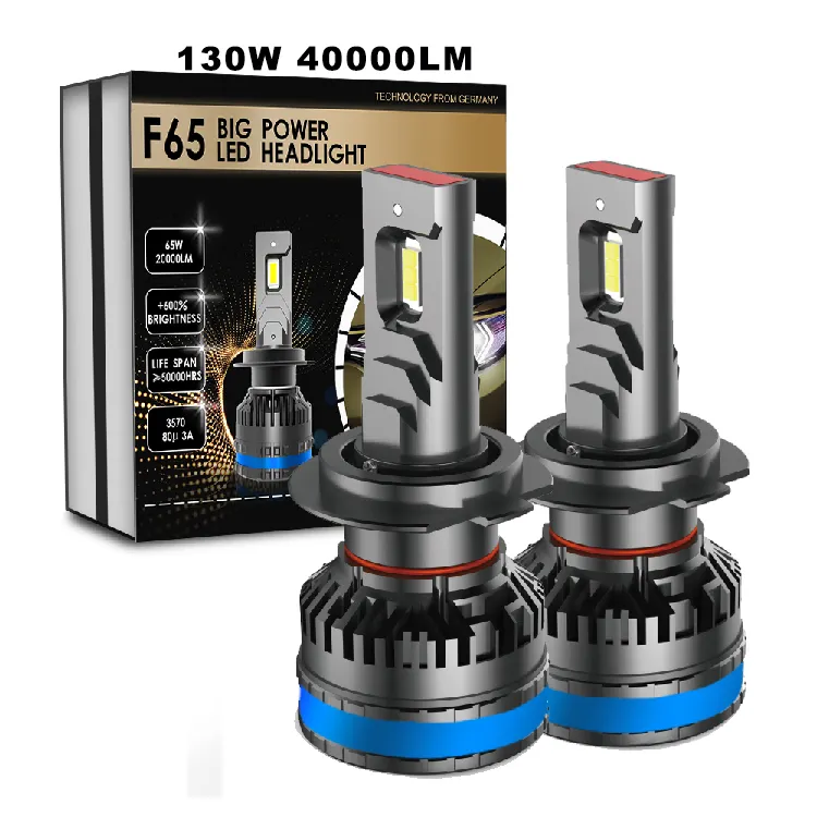Xenplus оптовая продажа от производителей (12V) 130W 20000LM 6500K Светодиодная лампа H1 H3 H4 H7 H11 H13 9004 9005 9006 9007 IP67 Автомобильные светодиодные лампы для передних фар