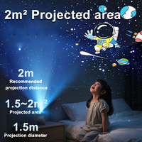 Offre Spéciale Projecteur de Planétarium Ultra Réaliste Rotatif 360 HD Focus Sky Star Moon Galaxy Night Projector Light avec 12 Films