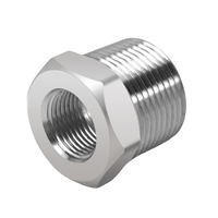 Fabricant chinois fournit des bagues hexagonales réductrices en acier inoxydable de classe 150 de haute qualité pour moulage de précision, modèle SL-E006, 10 mm